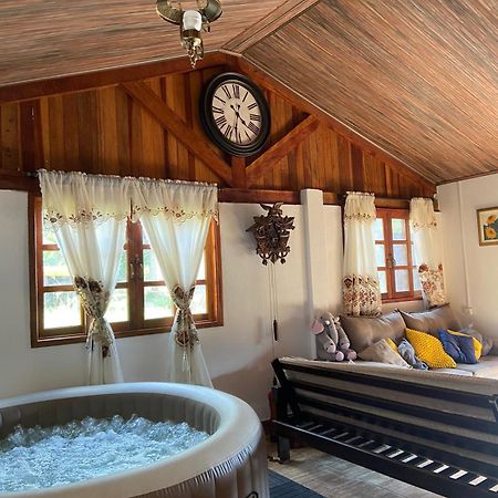 Cabana Com Jacuzzi Em Guararema Exterior foto